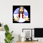 Jezus Christus Poster (Thuiskantoor)