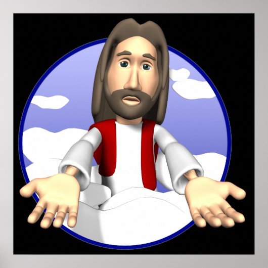 Jezus Christus Poster (Voorkant)