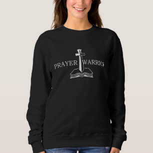 Jezus Christus Prayer Warrior Christelijk Trui