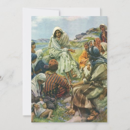 Jezus Christus Preek op de Berg, Oude Religie (Voorkant)
