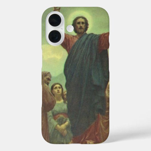 Jezus Christus Preek op de Berg, Oude Religie Case-Mate iPhone Case (Achterkant)
