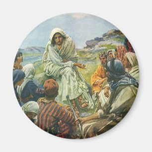 Jezus Christus Preek op de Berg, Oude Religie Magneet