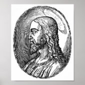 Jezus Christus profiel Poster (Voorkant)