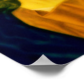 Jezus Christus reageert op het Rich Man Print Post (Hoek)