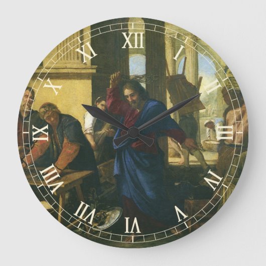 Jezus Christus Reiniging van de Tempel Grote Klok (Voorkant)