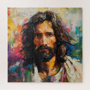 Jezus Christus Religie Kleur Legpuzzel