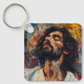 Jezus Christus Religie Sleutelhanger (Voorkant)