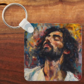 Jezus Christus Religie Sleutelhanger (Voorkant)