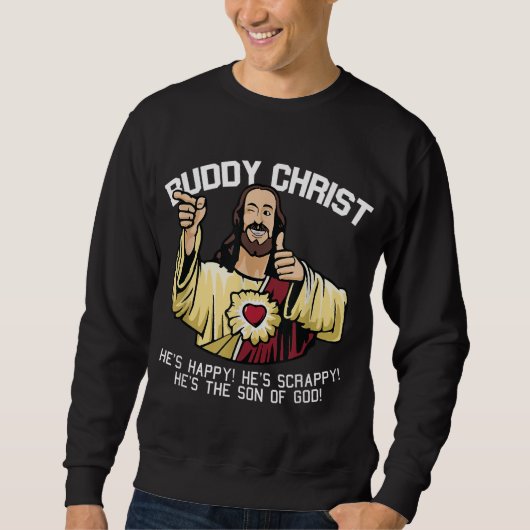 Jezus Christus Religieuze Christus Trui (Voorkant)