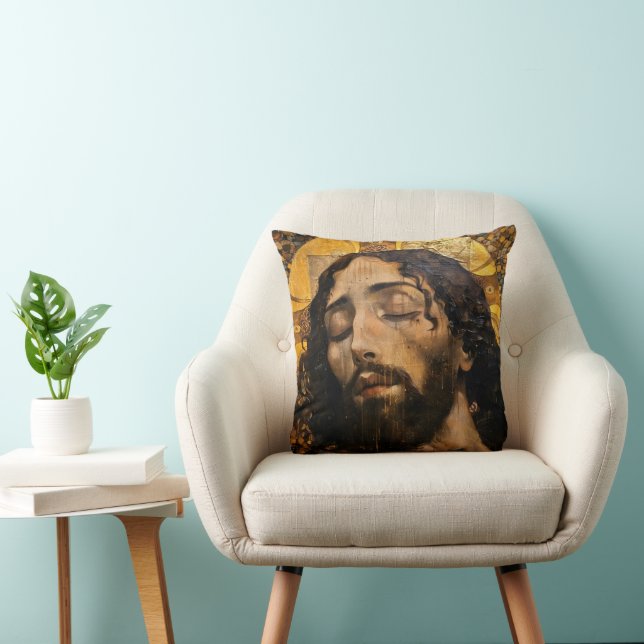 Jezus Christus religieuze kunst Kussen (Stoel)