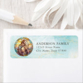 Jezus Christus retour adreslabels Etiket (Insitu)