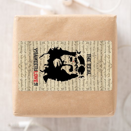 Jezus Christus revolutionair Etiket (Insitu)