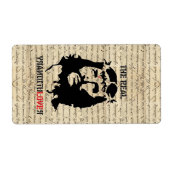 Jezus Christus revolutionair Etiket (Voorkant)