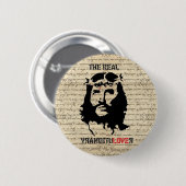 Jezus Christus revolutionair Ronde Button 5,7 Cm (Voorkant /achterkant)