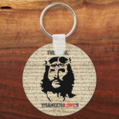 Jezus Christus revolutionair Sleutelhanger (Voorkant)