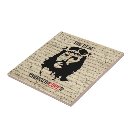 Jezus Christus revolutionair Tegeltje (Zijkant)