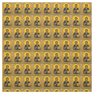 Jezus Christus Russisch Icon Stof