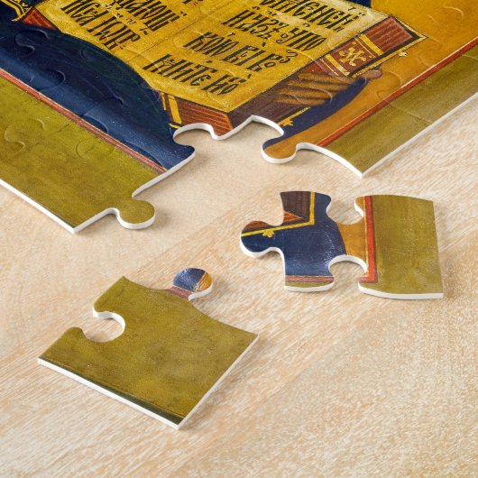 Jezus Christus Russisch Pictogram Legpuzzel (Zijkant)