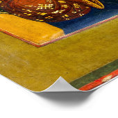 Jezus Christus Russisch Pictogram Poster (Hoek)