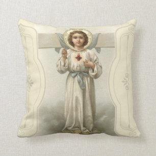 Jezus Christus Sacred Heart Cross Kussen