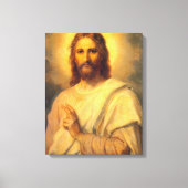 Jezus Christus Savior Canvas Afdruk (Voorkant)