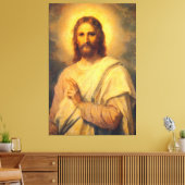 Jezus Christus Savior Canvas Afdruk (Insitu (Woonkamer))