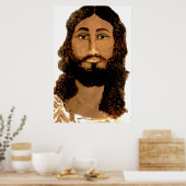 Jezus Christus schilder/drukker Poster (Keuken)