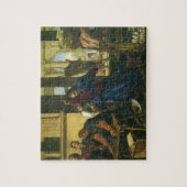 Jezus Christus schoonmaken van de tempel Legpuzzel (Verticaal)