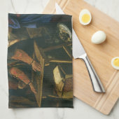 Jezus Christus schoonmaken van de tempel Theedoek (Quarter Fold)