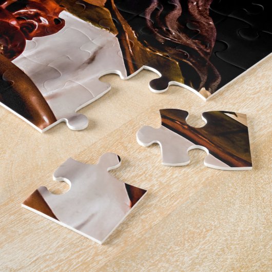 Jezus Christus Sculpture Foto Legpuzzel (Zijkant)