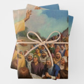 Jezus Christus Sermon op de berg,  religie Inpakpapier Vel (In situ)