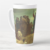 Jezus Christus Sermon op de berg,  religie Latte Mok (Linkerhoek)