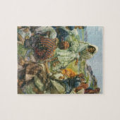 Jezus Christus Sermon op de berg,  religie Legpuzzel (Horizontaal)