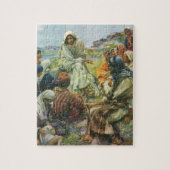 Jezus Christus Sermon op de berg,  religie Legpuzzel (Verticaal)