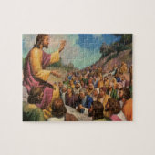 Jezus Christus Sermon op de berg,  religie Legpuzzel (Horizontaal)