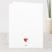 Jezus Christus Shroud van Turijn Heilig Gezicht Kaart (Achterkant)