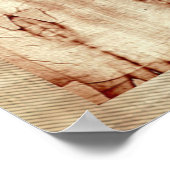 Jezus Christus Shroud van Turijn Heilig Gezicht Poster (Hoek)