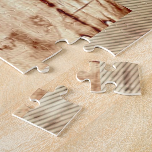 Jezus Christus Shroud van Turijn Heilig Gezichtsof Legpuzzel (Zijkant)