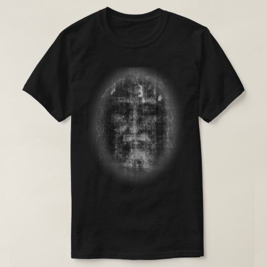 Jezus Christus Shroud van Turijn T-shirt (Design voorkant)