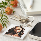 Jezus Christus Sleutelhanger (Voorkant Rechts)