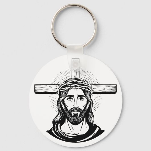 Jezus Christus Sleutelhanger (Voorkant)
