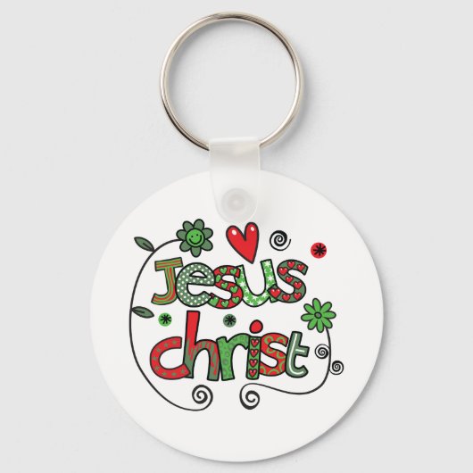 Jezus Christus Sleutelhanger (Voorkant)