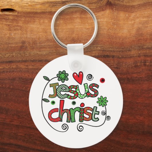Jezus Christus Sleutelhanger (Voorkant)
