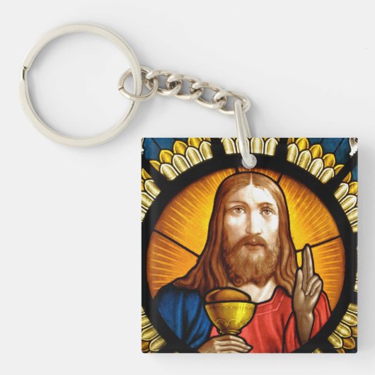 Jezus Christus Sleutelhanger (voorkant)