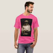 Jezus Christus standbeeld T-shirt (Voorkant volledig)