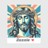 Jezus Christus Sticker (Vel)