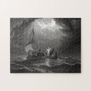 Jezus Christus stileert de Tempest Legpuzzel