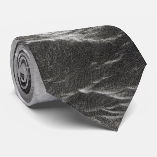 Jezus Christus stileert de Tempest Stropdas (Opgerold)