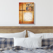 Jezus Christus Stretted Canvas Print Canvas (Insitu (Slaapkamer))
