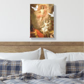Jezus Christus Stretted Canvas Print Canvas (Insitu (Slaapkamer))